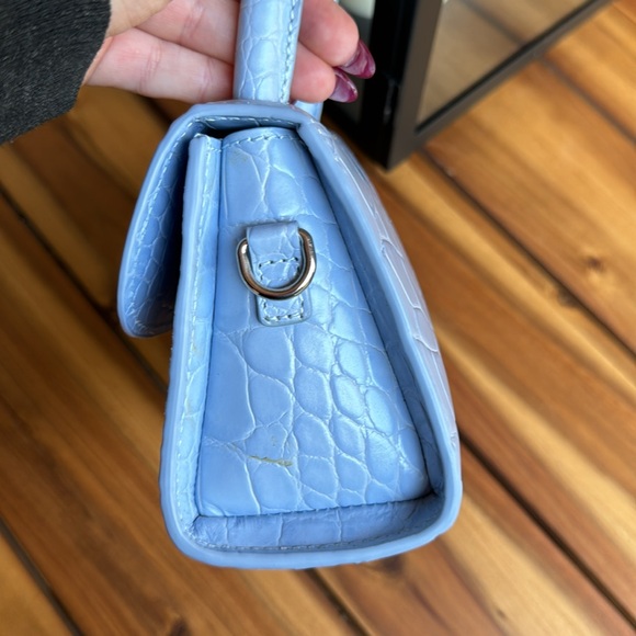 By Far Blue Mini Purse - Picture 5 of 9